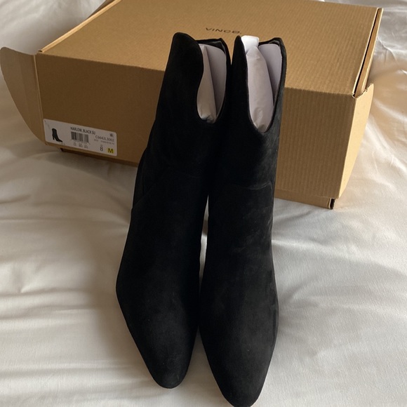 Vince Harlow suede black boots - Picture 7 of 8